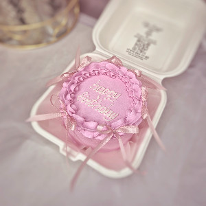 Bento Cake "Royal Vintage" Pink with delivery Vladimir