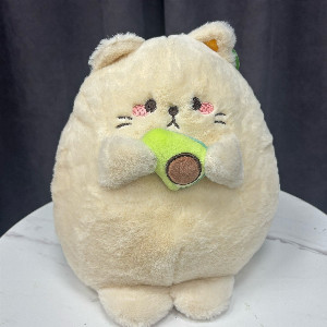 Velvet Caress Plush Cat with delivery Perm