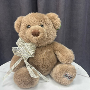 Silk Bow Small Plush Bear with delivery Perm
