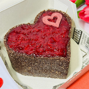 Cherry Coconut Bento Cheesecake with delivery Saint Petersburg