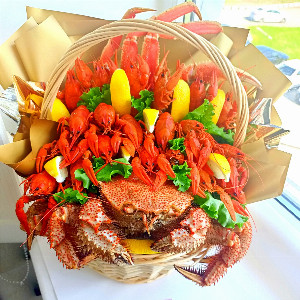 Ocean Abundance Seafood Basket with delivery Tyumen