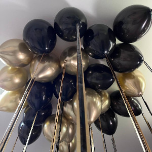 Prosecco Splashes Ceiling Balloons with delivery Omsk