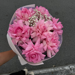 Bouquet "Pink Cloud" with delivery Tyumen