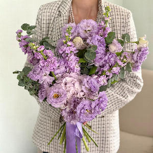 Premium Bouquet "Lilac Dreams" with delivery Moscow