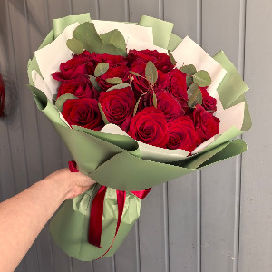 Power of Feelings Bouquet of Red Roses with delivery Murmansk