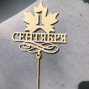 Топпер "1 сентября"