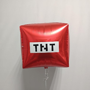 Foil Balloon "Red TNT" with delivery Omsk