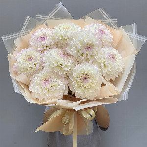 Bouquet "Airy Mood" with Dahlias with delivery Belgorod