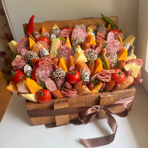 Premium Meat and Cheese Box with delivery Sevastopol