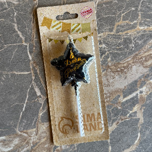 Star Cake Candle 12 by 6 cm with delivery Krasnodar