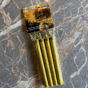 Gold Sparkler Cake Candles 4 pcs. with delivery Krasnodar