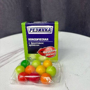 Жевательная резинка "Фруктам тесно" 10 шт