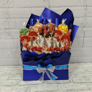 Набор "Морской конверт" с мясом и рыбой с доставкой в Тюмени