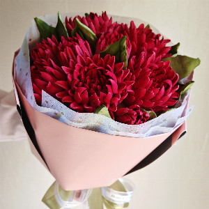 Bouquet "Autumn Purple" made of Marshmallow with delivery Moscow
