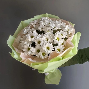 Chrysanthemum Bouquet "Meadow Romance" with delivery Ufa