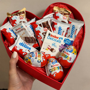 Sweet Set "Kinder Heart" with delivery Irkutsk