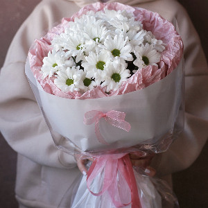 "Pink Tenderness" Chrysanthemum Bouquet with delivery Rostov-on-Don