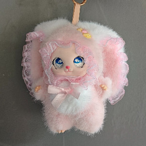 Keychain Plush "Tender Blush" with delivery Irkutsk
