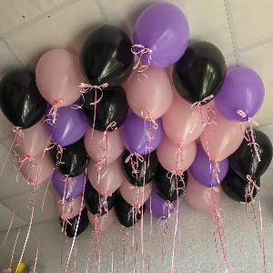 Ceiling Balloons "Gothic Garden" with delivery Omsk