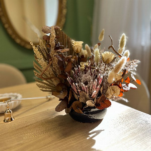 "Sands of Time" Arrangement with Protea with delivery Nizhniy-Novgorod