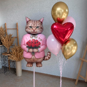 Balloon Set "Retro Style" with delivery Saint Petersburg
