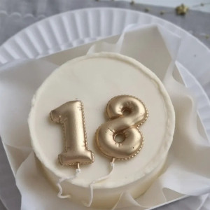 Bento Cake "Chocolate Number" with delivery Omsk