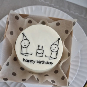 Bento Cake "Birthday Drawing" with delivery Omsk