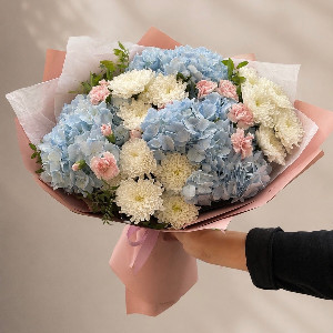 Bouquet "Sky Watercolour" with delivery Moscow