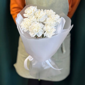 Bouquet "White Whisper" with delivery Perm