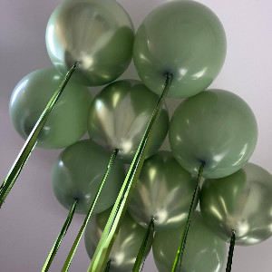 Ceiling Balloons "Lime Oasis" with delivery Omsk