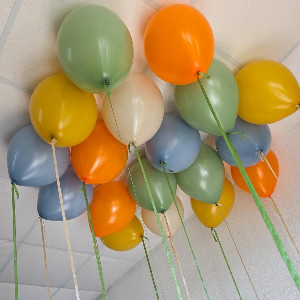 "Autumn Breeze" Balloons with delivery Omsk