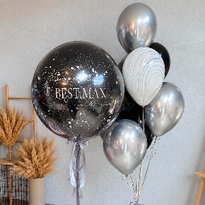 "Night Sky" Balloon Set with delivery Saint Petersburg