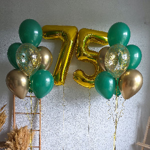 "Golden Anniversary" Balloon Set with delivery Saint Petersburg