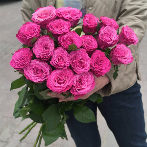 "Raspberry Blues" Rose Bouquet with delivery Barnaul