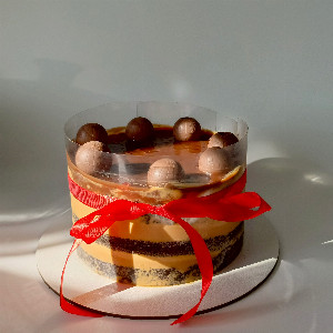 "Caramel Sunset" Cake with delivery Omsk