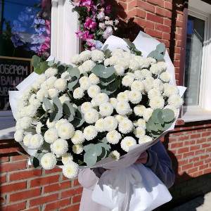 Букет "Снежный Ньютон" с доставкой в Оренбурге