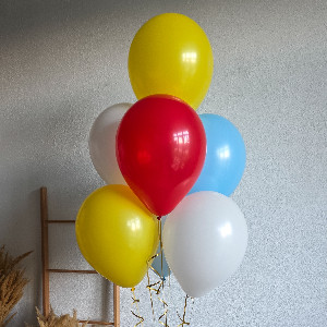 "Rainbow Mood" Balloon Fountain with delivery Saint Petersburg