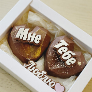 "Two Hearts of the East" Chocolate with delivery Ufa