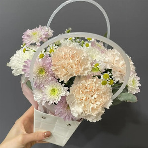 "Peach Veil" Arrangement with delivery Sochi