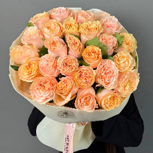 "Peach Silk" Bouquet with delivery Almaty