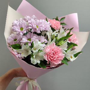 "Pink Symphony" Bouquet with delivery Pskov