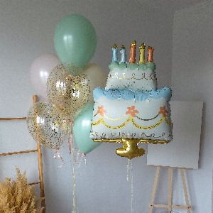 "Make a Wish" Balloon Set with delivery Saint Petersburg
