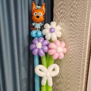 "Daisies for Korzhik" Balloon Bouquet with delivery Chelyabinsk