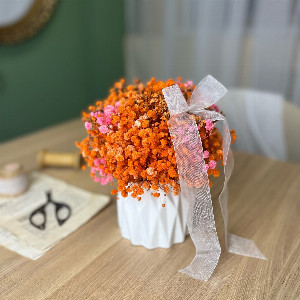 "Amber" Preserved Flower Arrangement with delivery Nizhniy-Novgorod