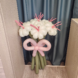 "Pink Whisper" Balloon Bouquet with delivery Chelyabinsk