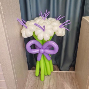 "Violet Tenderness" Balloon Bouquet with delivery Chelyabinsk