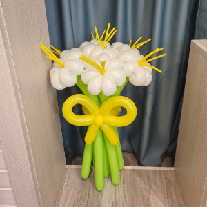 "Daisy Cloud" Balloon Bouquet with delivery Chelyabinsk