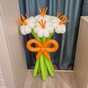 "Sunny Hello" Balloon Bouquet with delivery Chelyabinsk