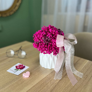 "Blush" Preserved Flower Arrangement with delivery Nizhniy-Novgorod