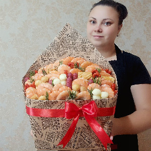 Набор "Королевский улов" с креветками с доставкой в Барнауле